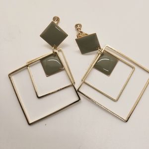 Beautiful woman earrings